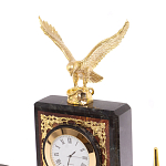 Настольный письменный набор из лемезита и змеевика с декором в виде Орла в подарочной упаковке Successful Leader варинант исполнения - 3 | Loft Concept в Орле