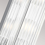  Бра для ванных комнат вертикальное с длинным прозрачным рифленым плафоном Feiss варинант исполнения - 3 | Loft Concept в Орле