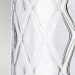 Настольная лампа с цилиндрическим абажуром и прозрачным стеклянным основанием Quintiesse варинант исполнения - 12 | Loft Concept в Орле