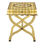 Приставной столик с ящиком в стиле ретро Vintage Rustic Tablecloth варинант исполнения - 1 | Loft Concept в Орле