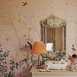 Обои ручная роспись Cecily pink варинант исполнения - 4 | Loft Concept в Орле