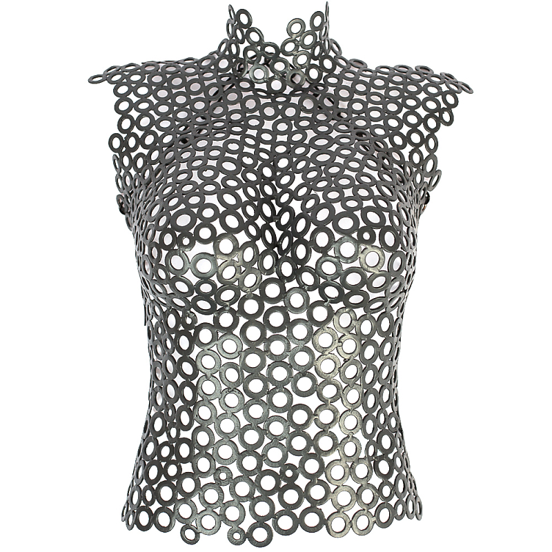 Аксессуар на стену из металла Female Torso Metal Wall Accessory Металлик винтаж Аксессуар на стену из металла Female Torso Metal Wall Accessory Металлик винтаж в Орле | Loft Concept