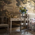 Обои ручная роспись Monuments of Paris Roberts on antique scenic Xuan paper варинант исполнения - 2 | Loft Concept в Орле