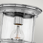 Потолочный светильник для ванных комнат с цилиндрическим стеклянным плафоном и одной лампой Hinkley варинант исполнения - 15 | Loft Concept в Орле