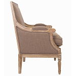 Кресло William Classical Armchair brown flax варинант исполнения - 1 | Loft Concept в Орле