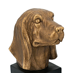 Держатель для книг с бронзовыми фигурками головы собаки Dog Elegance  варинант исполнения - 4 | Loft Concept в Орле