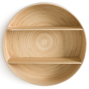 Полка настенная из бамбука Zenara