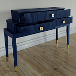 Премиальная Консоль с тремя ящиками Elsa Dreams Blue варинант исполнения - 2 | Loft Concept в Орле