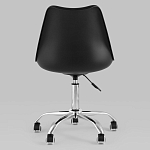 Офисный стул на металлическом основании EGGERY Black варинант исполнения - 4 | Loft Concept в Орле