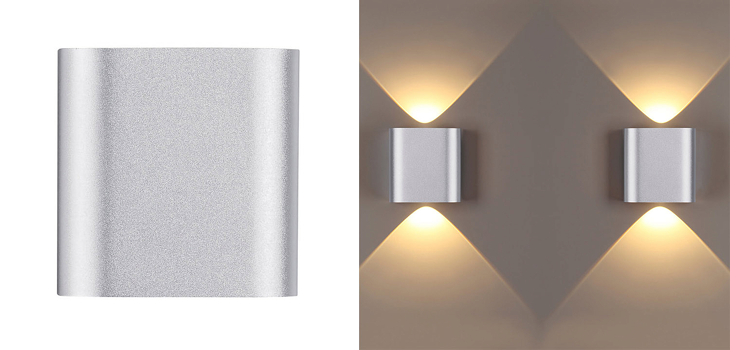 Бра Obverse Silver Square Wall lamp Бра Obverse Silver Square Wall lamp - Loft-Concept в Орле