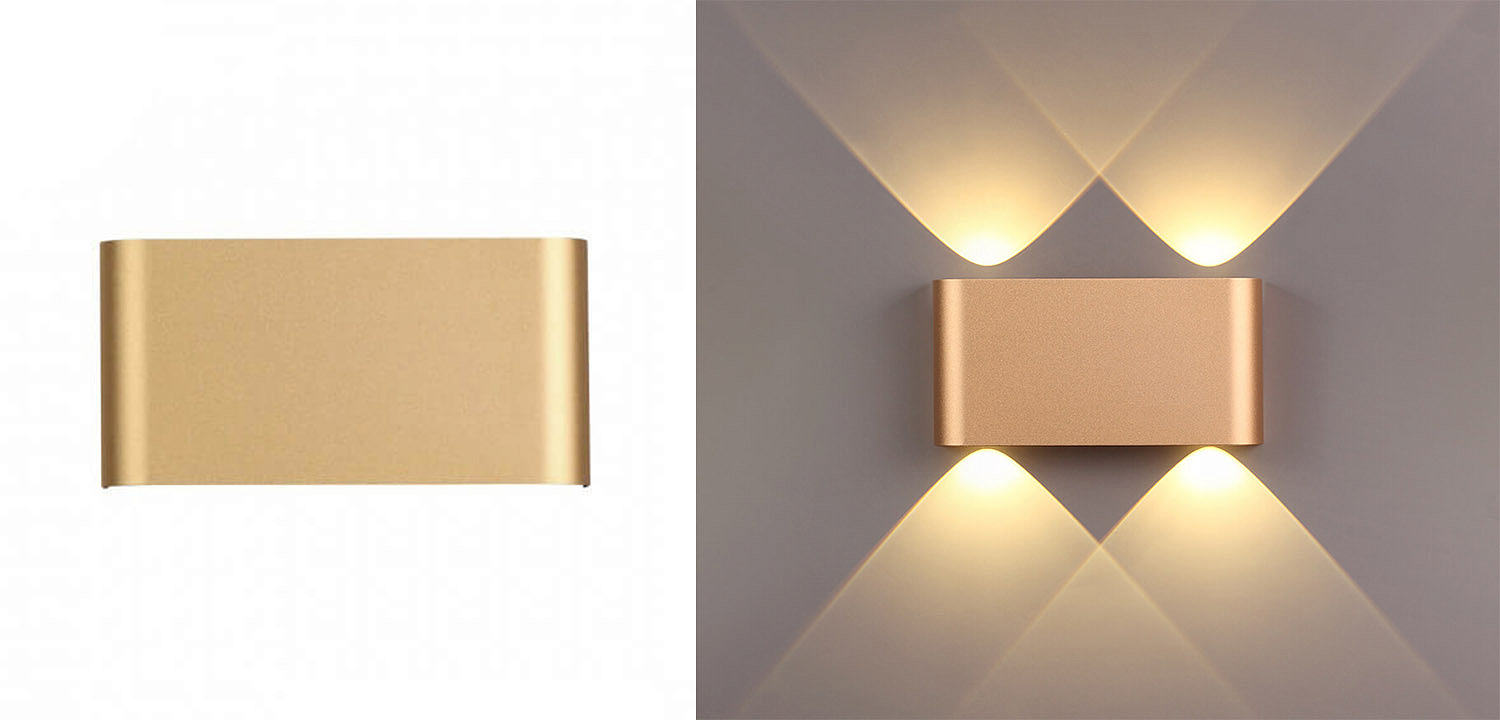 Бра Obverse Gold Rectangle A Wall lamp Бра Obverse Gold Rectangle A Wall lamp - Loft-Concept в Орле