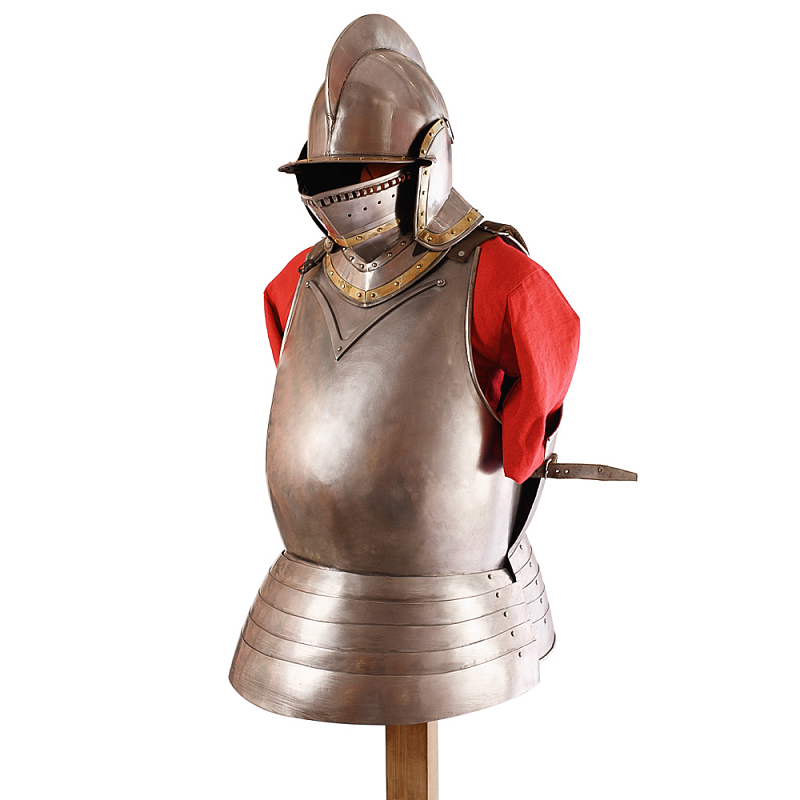 Декоративные доспехи Armor Cabinet de Curiosites Серебряный Латунь Красный Древесина Декоративные доспехи Armor Cabinet de Curiosites Серебряный Латунь Красный Древесина в Орле | Loft Concept