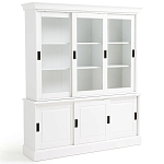 Витрина из массива сосны Cobbett White Wood Showcase варинант исполнения - 3 | Loft Concept в Орле