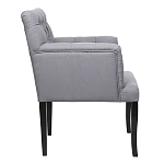 Кресло Addison Chic Armchair grey flax варинант исполнения - 2 | Loft Concept в Орле