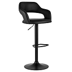 Барный стул черного цвета Strohach варинант исполнения - 1 | Loft Concept в Орле