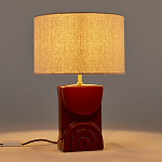 Настольная лампа из керамики и льна Brighter than the Stars варинант исполнения - 3 | Loft Concept в Орле