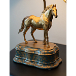 Настольная лампа из фарфора Лошадь Frodi варинант исполнения - 3 | Loft Concept в Орле
