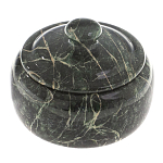 Сахарница из натурального камня Змеевик Stone Sugar Bowls варинант исполнения - 8 | Loft Concept в Орле