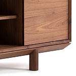 ТВ-тумба из массива ореха Robinett Wooden TV Stand варинант исполнения - 5 | Loft Concept в Орле