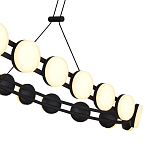 Люстра овальная с круглыми светодиодными источниками света Maxine Light варинант исполнения - 13 | Loft Concept в Орле