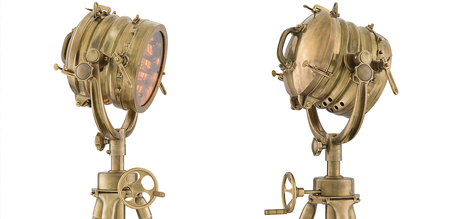 Торшер Eichholtz Floor Lamp Royal Master Sealight Brass Торшер Eichholtz Floor Lamp Royal Master Sealight Brass - Loft-Concept в Орле