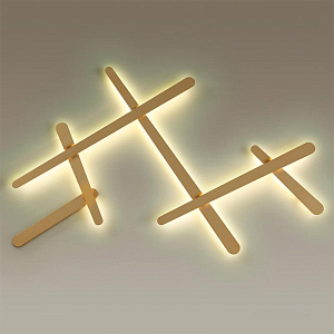 Бра Rolf Gold Labarint Lines