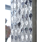 Прямоугольное зеркало с инкрустацией раковинами устриц Mother оf Pearl Facets варинант исполнения - 4 | Loft Concept в Орле