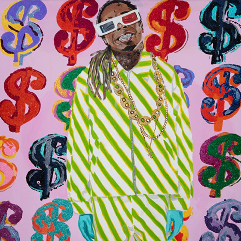 Картина Weezy With the Warhol Dollars Мульти в Орле | Loft Concept 
