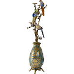 Бронзовый подсвечник Птичий рай Flora варинант исполнения - 3 | Loft Concept в Орле