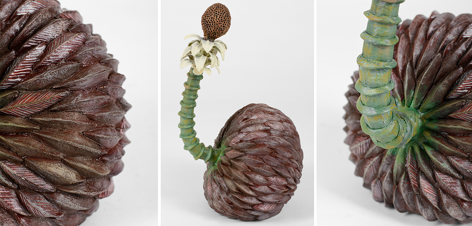 Статуэтка тропический фрукт Tropical Fruit brown feathers Статуэтка тропический фрукт Tropical Fruit brown feathers - Loft-Concept в Орле