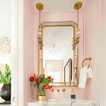 Зеркало в золотой раме Arched Mirror варинант исполнения - 1 | Loft Concept в Орле