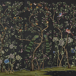 Обои ручная роспись St Laurent Casino metallic silk варинант исполнения - 3 | Loft Concept в Орле