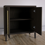 Современный Буфет Primo с 2 дверцами Темный орех варинант исполнения - 3 | Loft Concept в Орле