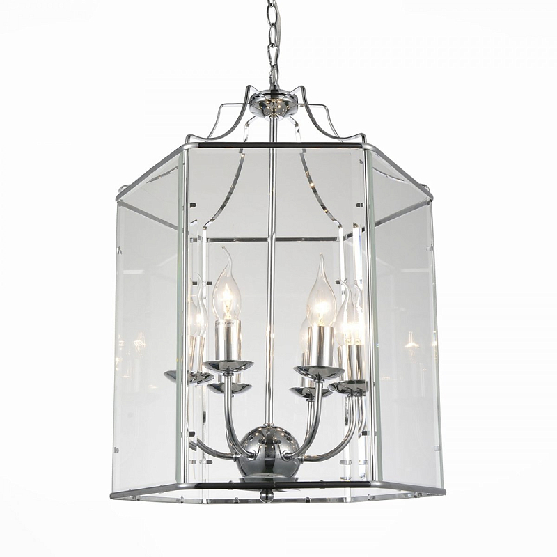 Подвесной светильник DUTCH Glass Pendant Chrome 40 Хром Подвесной светильник DUTCH Glass Pendant Chrome 40 Хром в Орле | Loft Concept