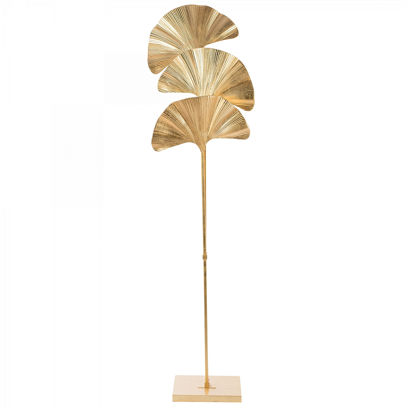 Торшер Palmas Gold Floor Lamp Золотой Торшер Palmas Gold Floor Lamp Золотой в Орле | Loft Concept
