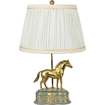 Настольная лампа из фарфора Лошадь Frodi варинант исполнения - 1 | Loft Concept в Орле
