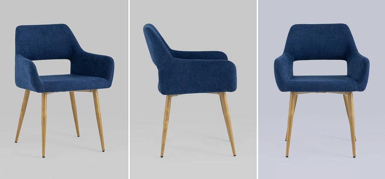 Стул NEASAN Chair Синий Цвет Стул NEASAN Chair Синий Цвет - Loft-Concept в Орле