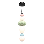 Подвесной светильник фигурный с керамическими элементами 24W LED Fragrant Light варинант исполнения - 4 | Loft Concept в Орле