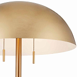 Торшер с куполообразным абажуром на каменном основании Riverside Floor Lamp варинант исполнения - 1 | Loft Concept в Орле