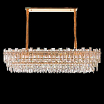 Люстра овальная с хрустальными подвесками Gorgeous Crystal Light варинант исполнения - 1 | Loft Concept в Орле