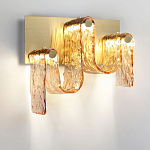 Бра волнистой формы из фактурного стекла Big Wave варинант исполнения - 6 | Loft Concept в Орле