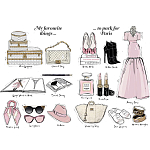 Megan Hess Paris: Through a Fashion Eye варинант исполнения - 3 | Loft Concept в Орле