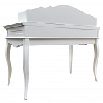 Стол-бюро белого цвета из массива бука с 4-мя ящиками White Provence варинант исполнения - 4 | Loft Concept в Орле