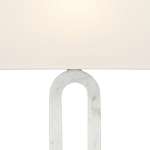 Настольная лампа на арочном корпусе с прямоугольным абажуром One Piece Support варинант исполнения - 1 | Loft Concept в Орле