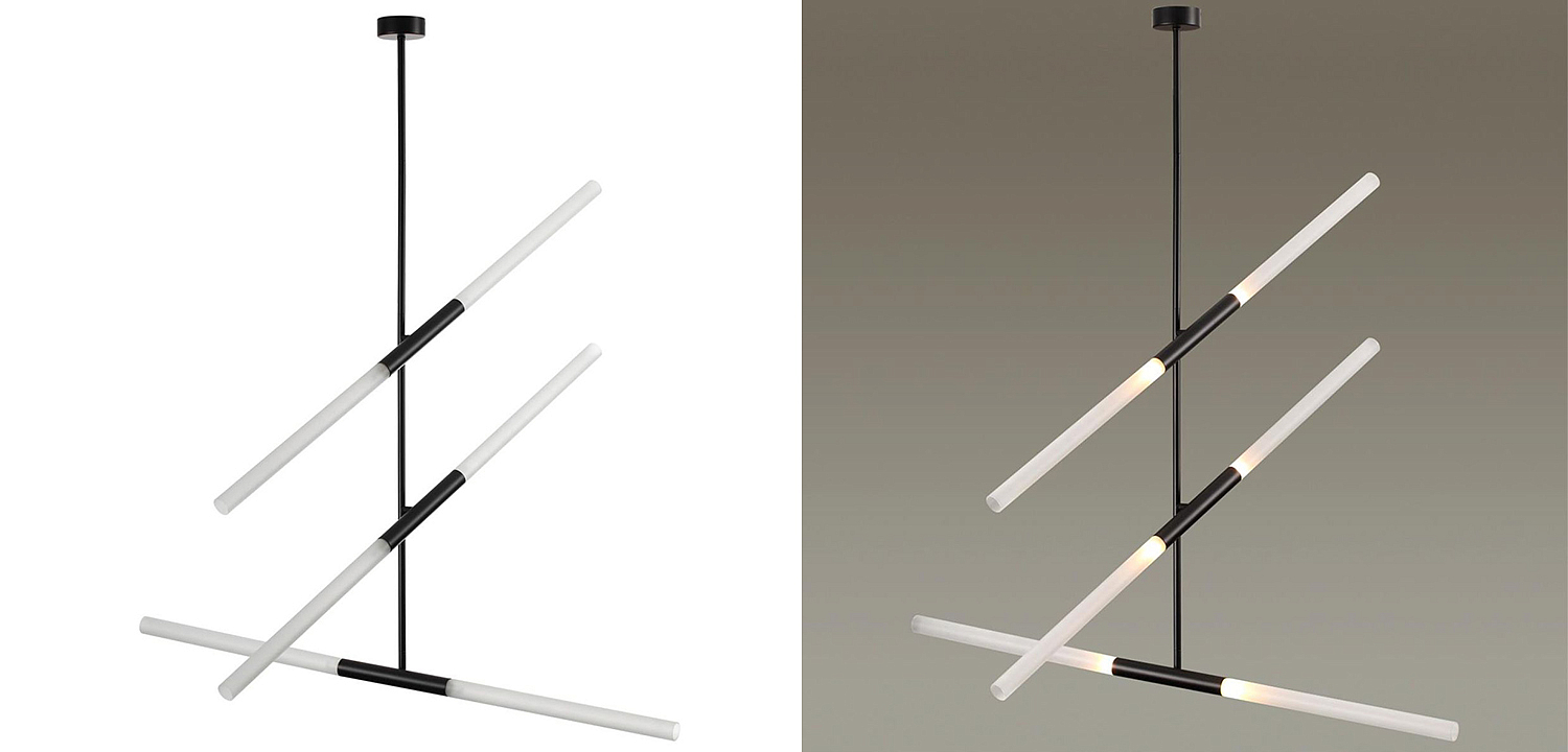 Светильник Black Delta Light 6 lamp Светильник Black Delta Light 6 lamp - Loft-Concept в Орле