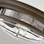 Потолочный светильник для ванных комнат со стеклянным плафоном в форме перевернутого конуса Hinkley варинант исполнения - 20 | Loft Concept в Орле