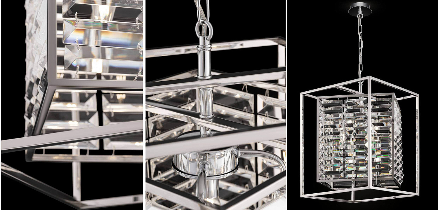 Люстра Algernon Light Chandelier chrome Люстра Algernon Light Chandelier chrome - Loft-Concept в Орле