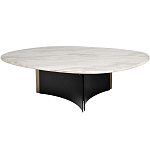 Стол журнальный овальный с контрастным основанием Subsequence варинант исполнения - 1 | Loft Concept в Орле