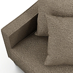 Мебельная ткань Шенилл коричневый цвет 138 см T4-21 варинант исполнения - 6 | Loft Concept в Орле