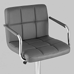 Барный стул с подлокотниками Honory Grey варинант исполнения - 7 | Loft Concept в Орле